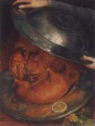 Giuseppe Arcimboldo The cook or the roast disk Spain oil painting artist